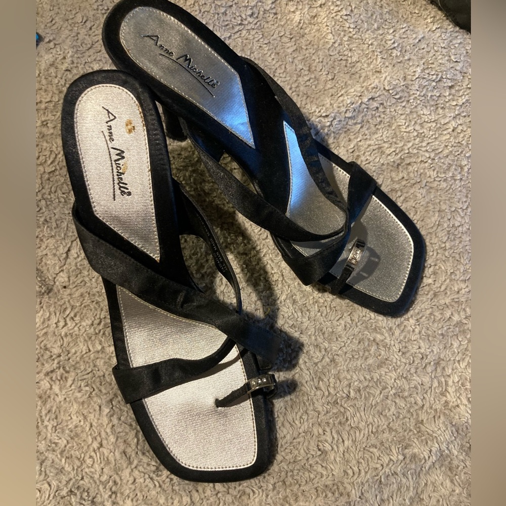 Anne Michelle Rhinestone Dress Shoe